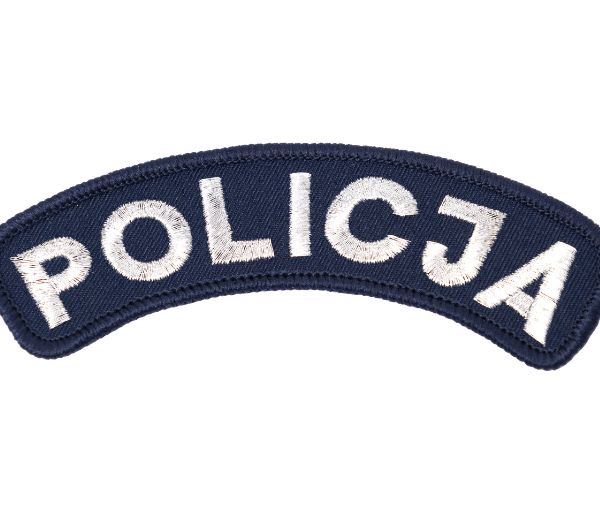 Naszywka napis Policja łuczek
