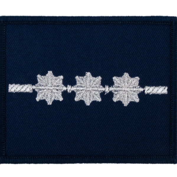Dystynkcja Policyjna na Kurtkę Softshell z Rzepem – Starszy Aspirant