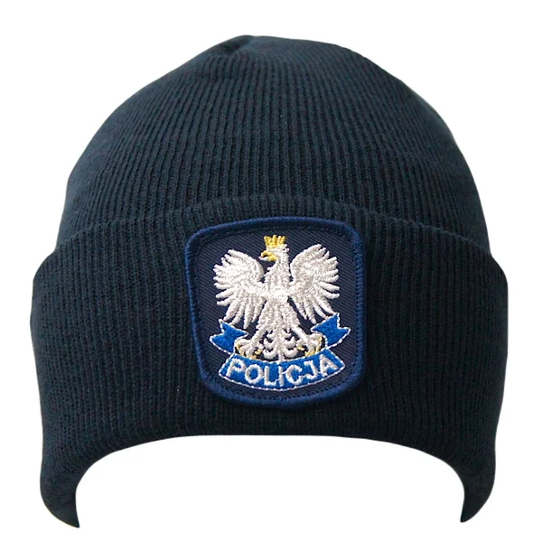 Czapka zimowa Policji - akrylowa