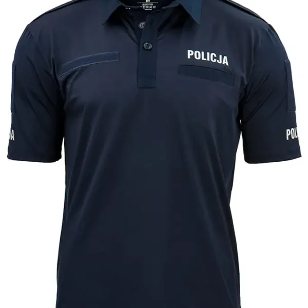 Sportowa koszulka polo policja